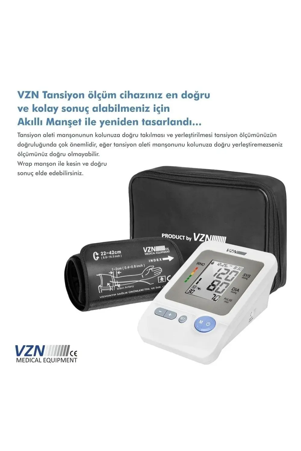 Dijital Koldan Konuşan Tansiyon Aleti Dbp-1334 Pilli Bilek