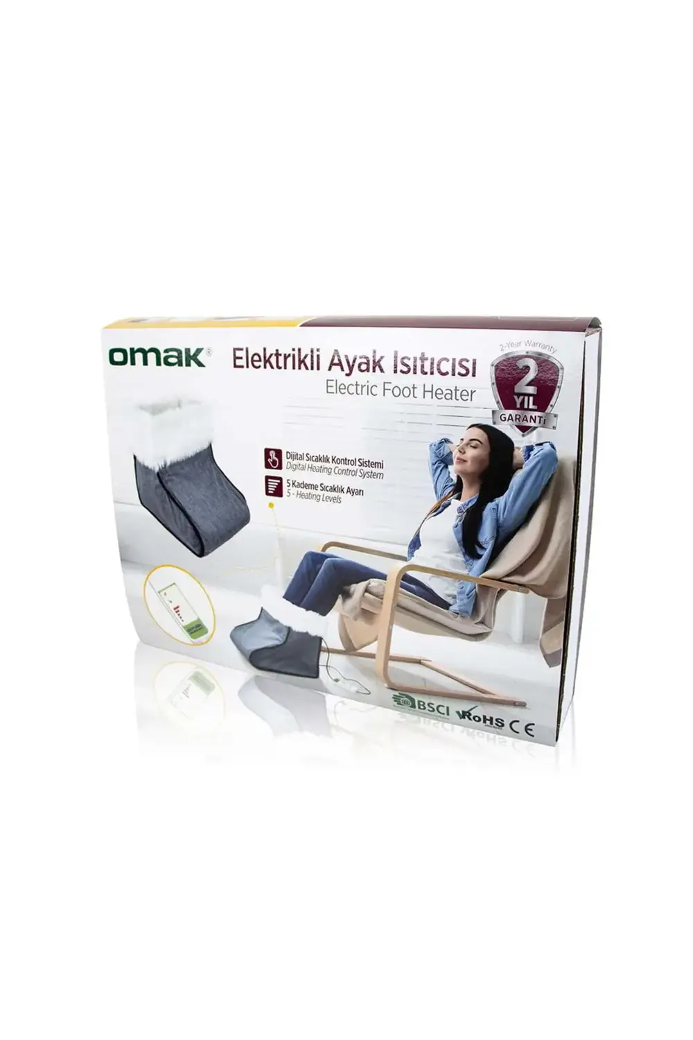 Dijital Kumandalı Elektrikli Ayak, Bilek Isıtıcı, Elektrikli Isıt