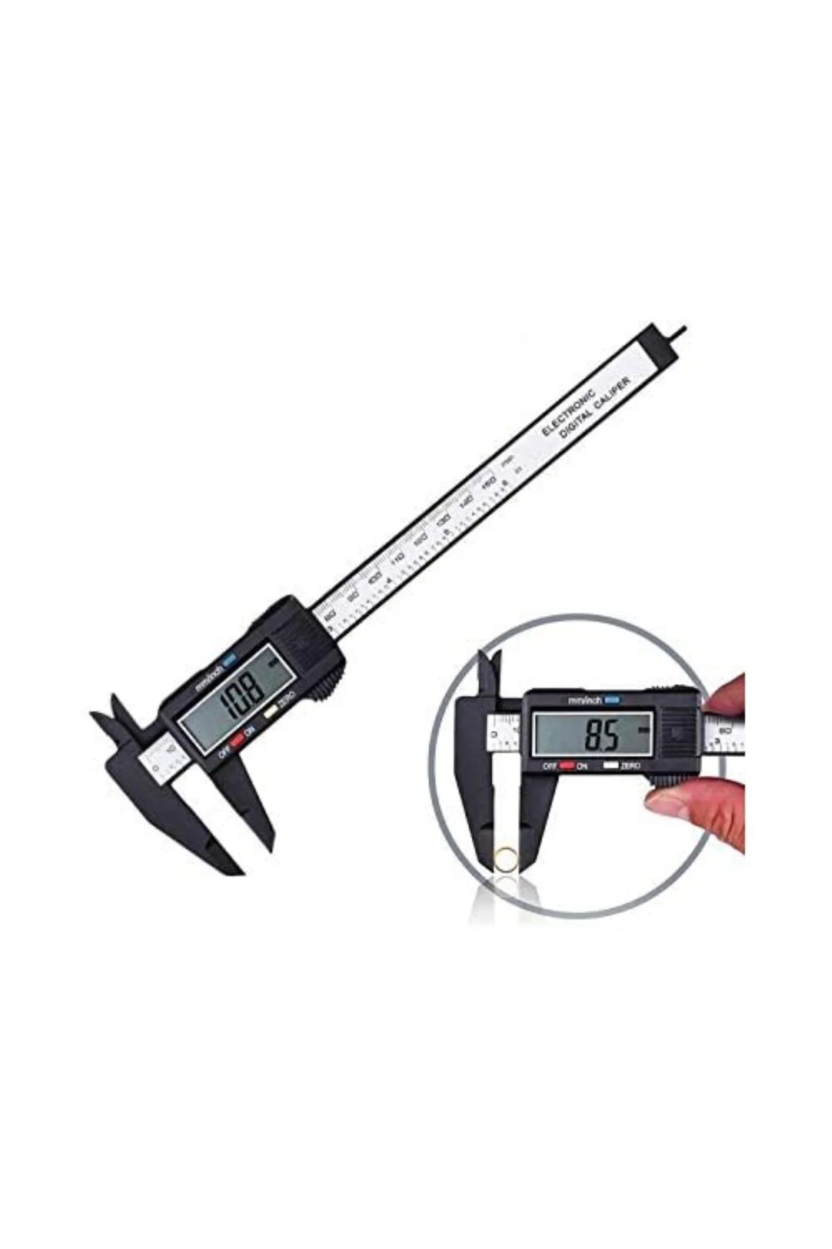 Dijital Kumpas, 150 mm Ölçüm Kapasiteli, Elektronik Hassas Ölçüm 