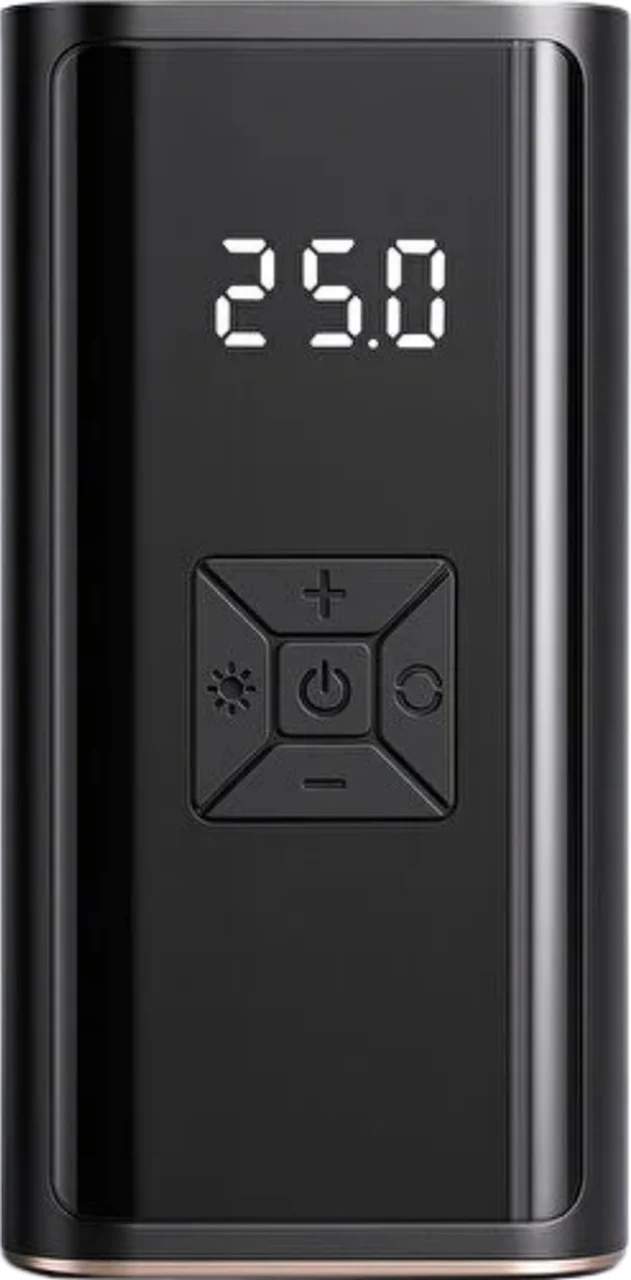 Dijital Lastik Pompası Kablosuz Hava Basma Cihazı Powerbank Destekli - Lisinya