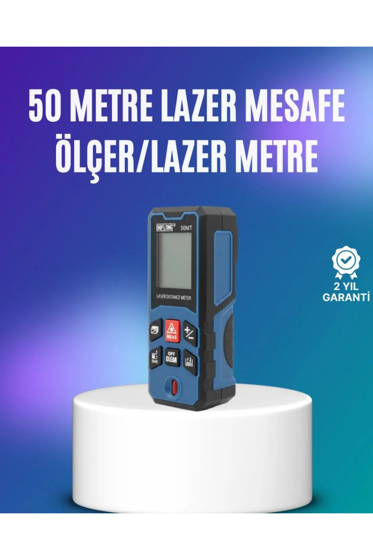 Dijital Lazer Mesafe Ölçüm Cihazı İnşaat Ve Ev Kullanımı