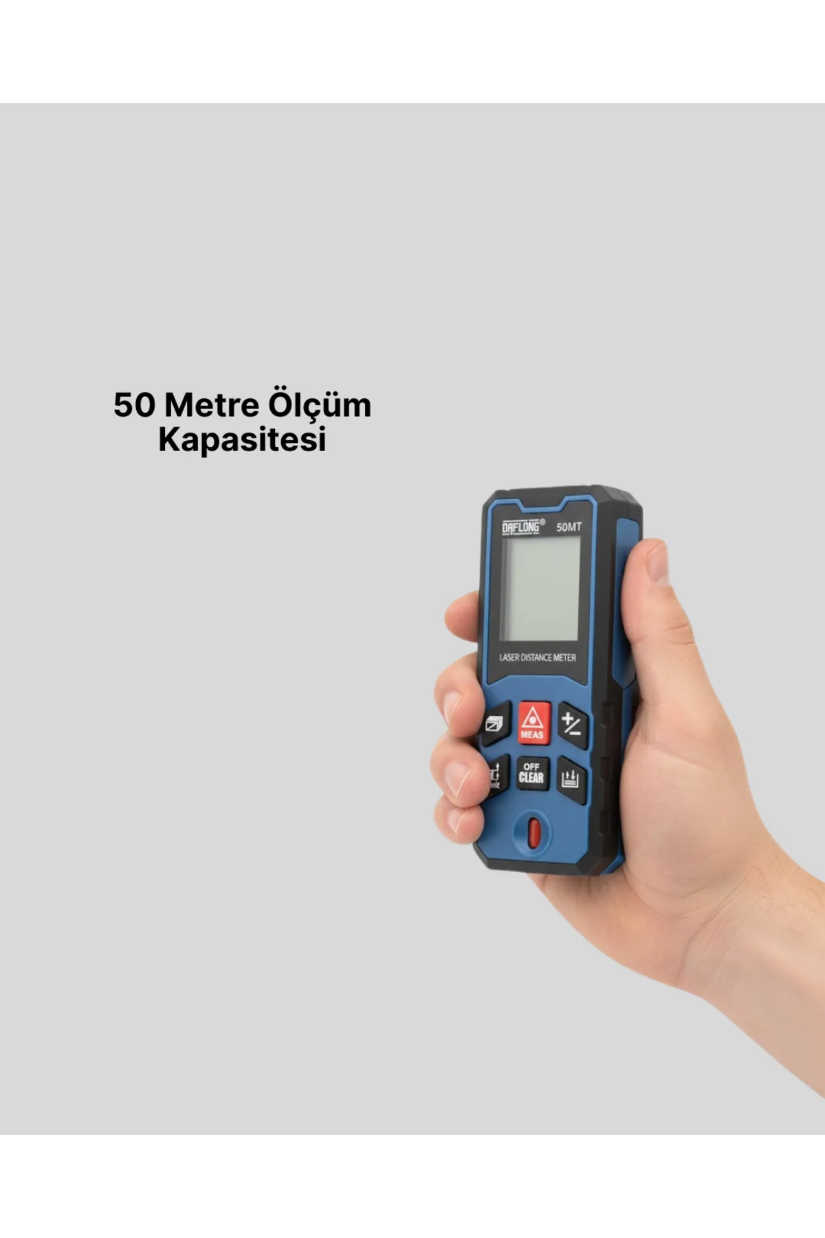 Dijital Lazer Mesafe Ölçüm Cihazı İnşaat ve Ev Kullanımı Yeni Nesil - Lisinya
