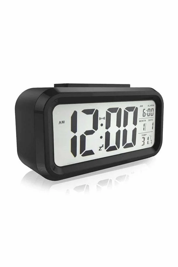 Dijital Masa Saati - Işıklı Led Ekran, Alarm ve Takvim ile Modern Zaman Yönetimi