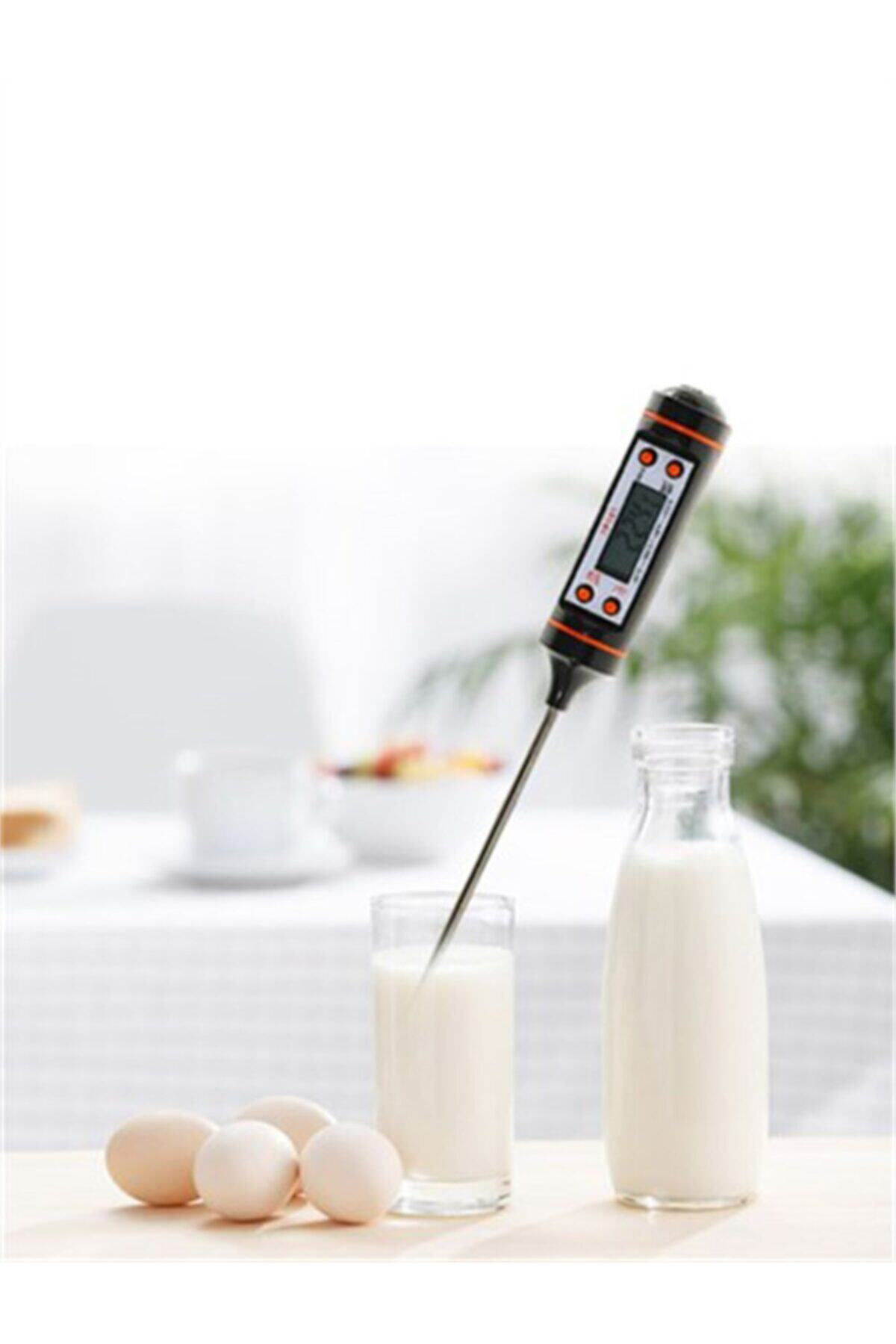 Dijital Mutfak Gıda Termometresi Süt Mama Barbekü Gıda Termometre