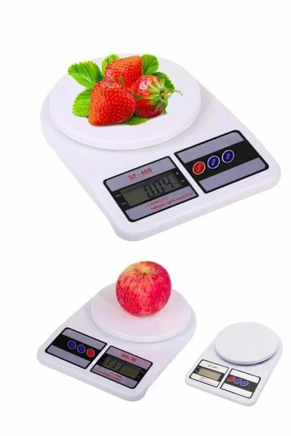 Dijital Mutfak Terazisi 10 Kg - Taşınabilir, Hassas Ölçüm ve Aşırı Yük Uyarılı