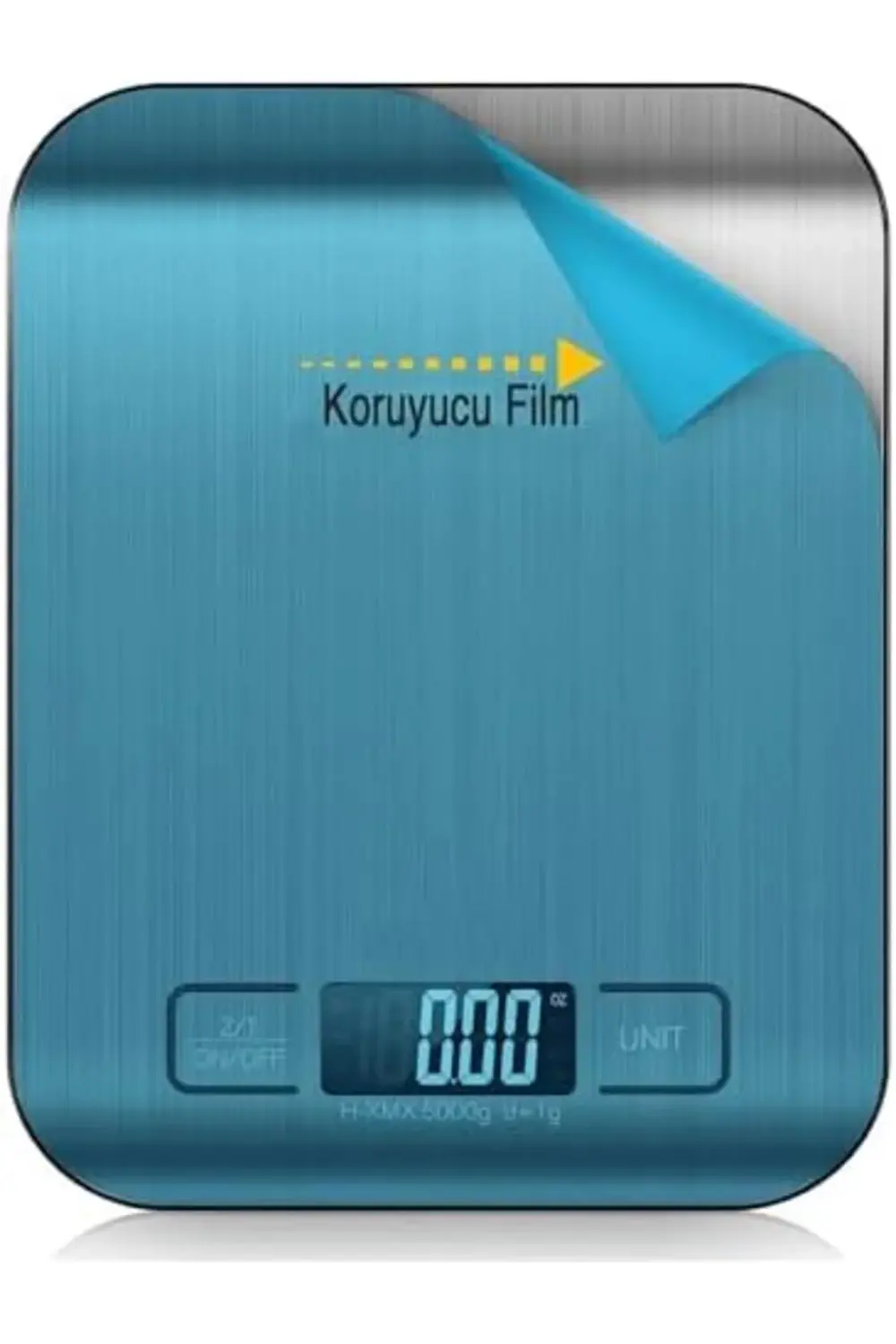 Dijital Mutfak Terazisi – Paslanmaz Çelik Yüzeyli Hassas Tartı, 5