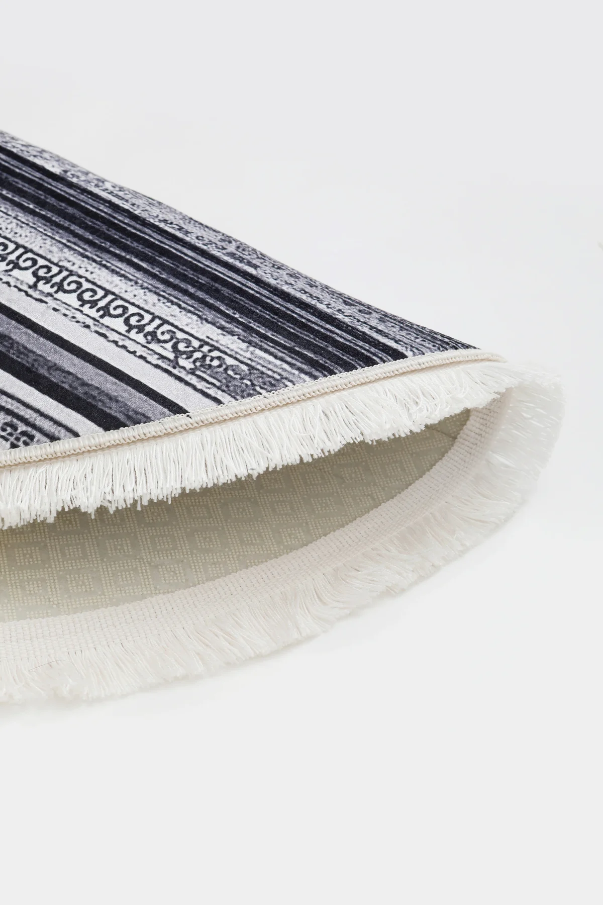 DİJİTAL Oval Saçaklı HALI KÖLN MODEL GRİ RENK Silinebilir 160x300 Fiyatı, Yorumları ve Özellikleri