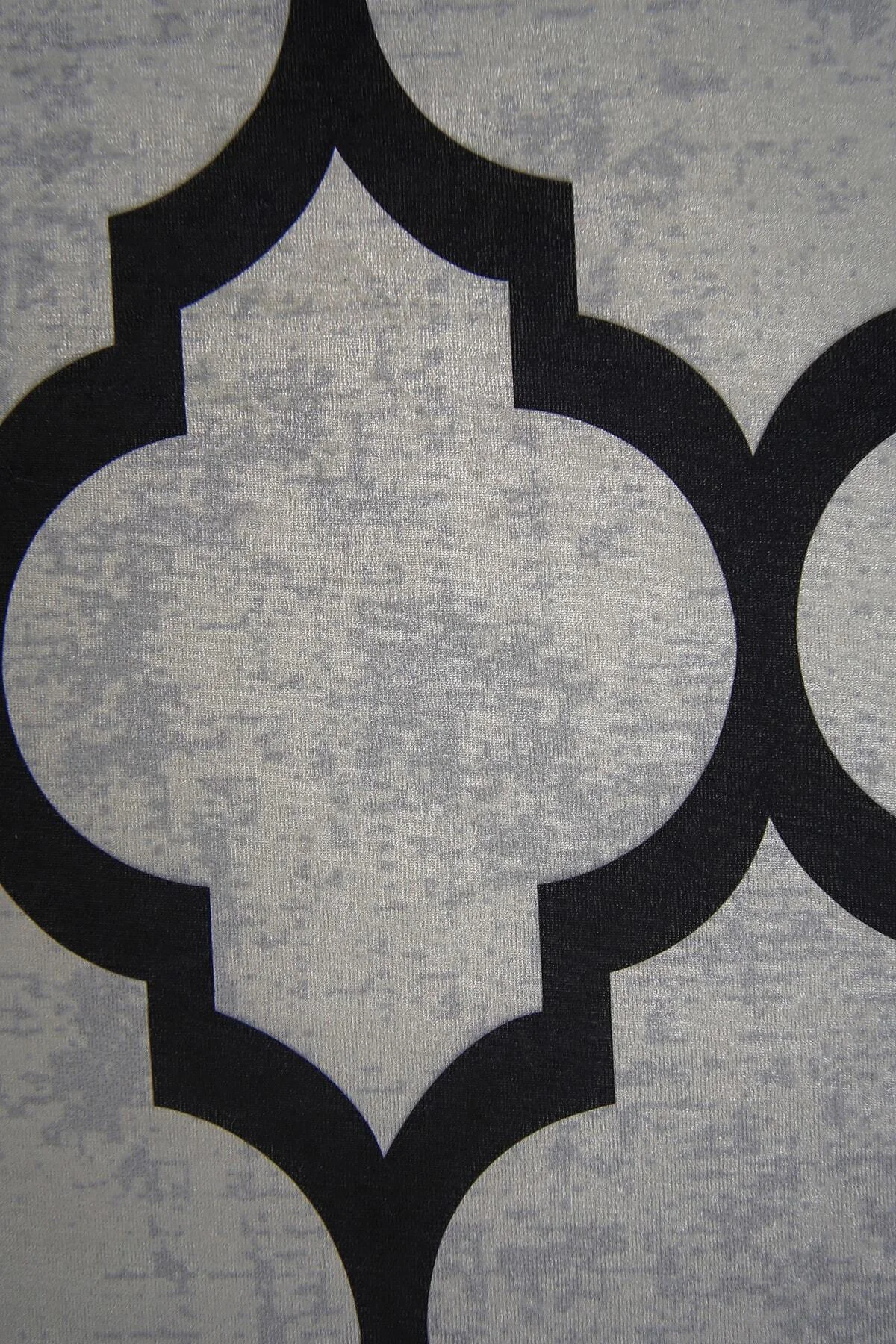 DİJİTAL Oval Saçaklı HALI MODERN TASARIMLI GRİ RENKLİ Silinebilir 100x500