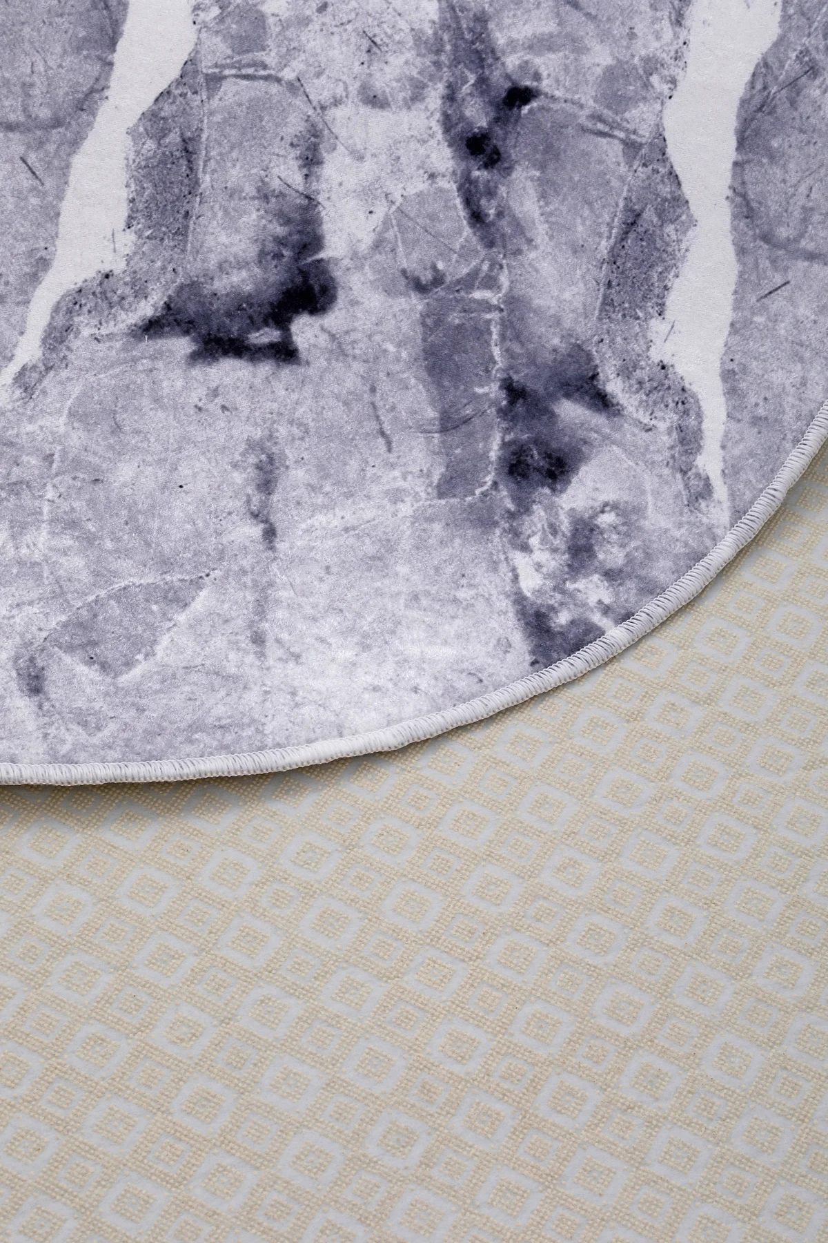 DİJİTAL Oval Saçaksız HALI MODERN TASARIMLI GRİ RENKLİ Silinebilir Yolluk 60x650 DİJİTAL Oval Saçaksız HALI MODERN TASARIMLI GRİ RENKLİ Silinebilir Yolluk 60x650