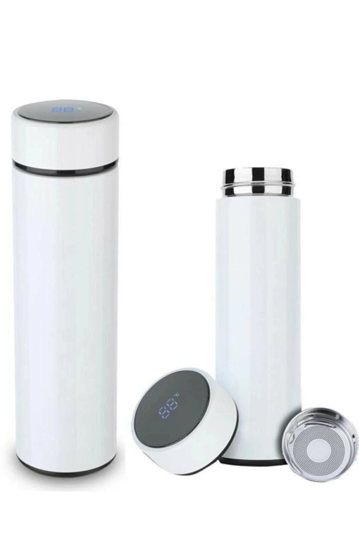 Dijital Sıcaklık Göstergeli Renkli Çelik Termos - 500 Ml Dijital Sıcaklık Göstergeli Renkli Çelik Termos - 500 Ml - Görsel 5