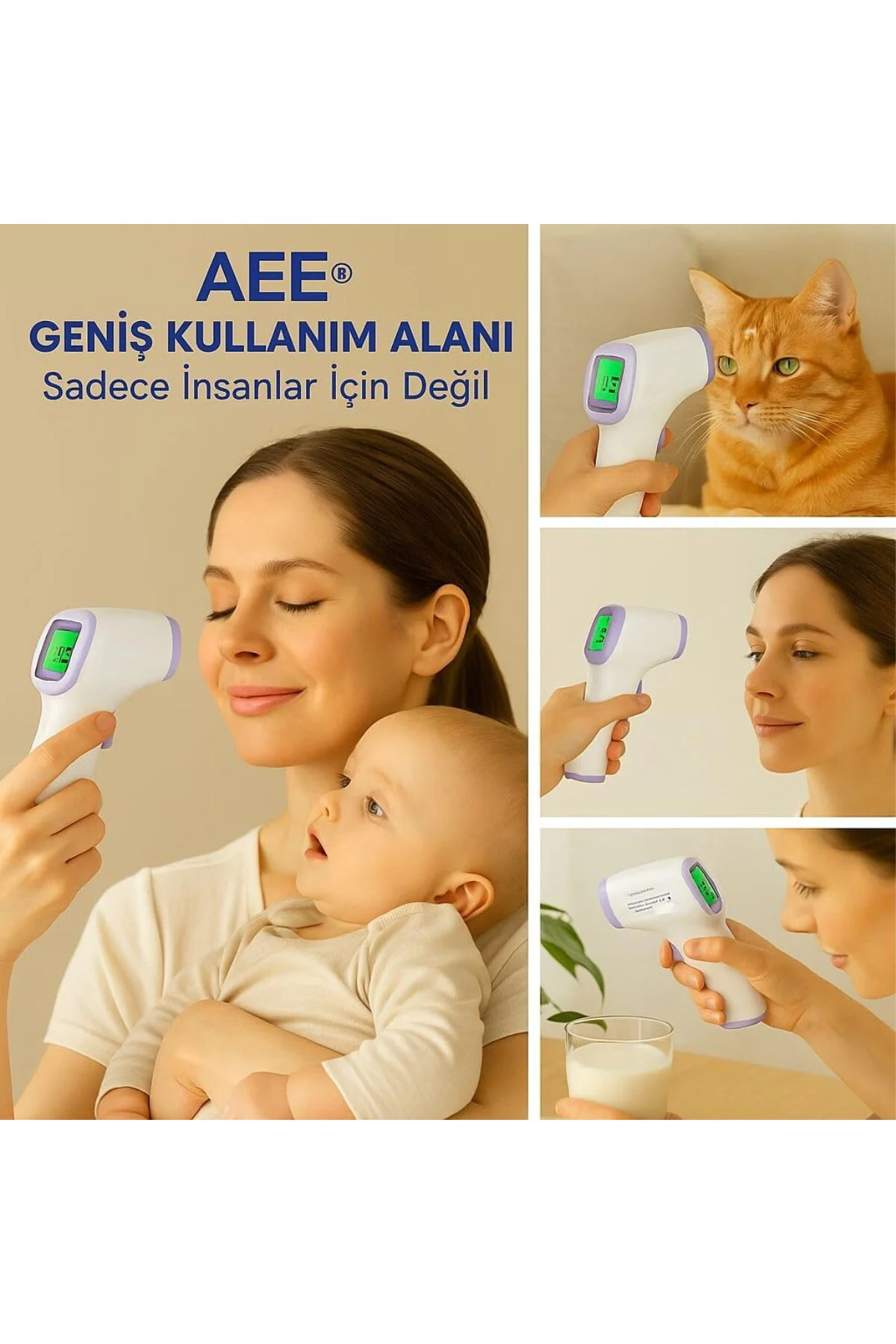 ® Dijital Temassız Ateş Ölçer Termometre Tabanca Model Hafızalı P ® Dijital Temassız Ateş Ölçer Termometre Tabanca Model Hafızalı P