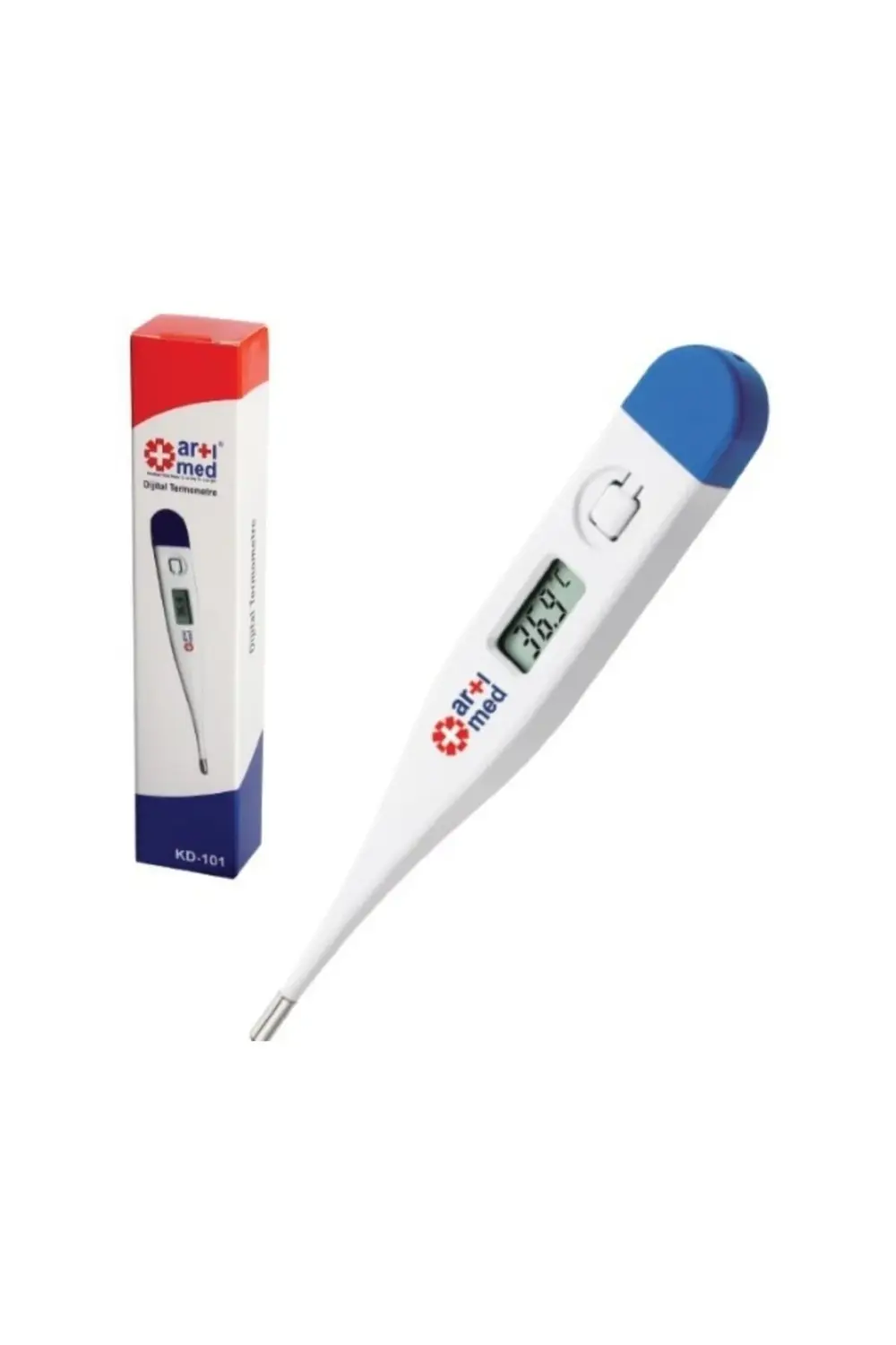 Dijital Termometre - Koltuk Altı Ölçer Kalem Tip