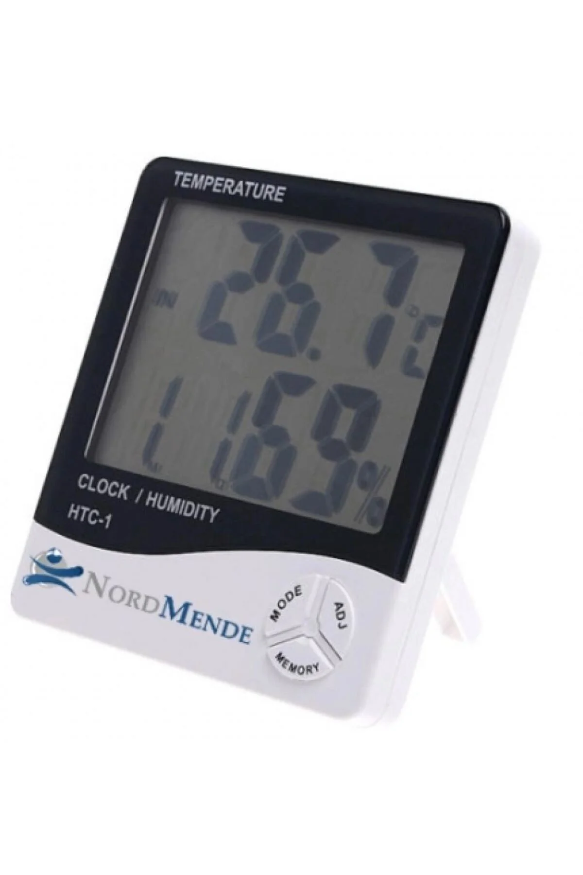 Dijital Termometre Nem Ölçer Saat Alarm Özellikli Lcd Ekran İç Me Dijital Termometre Nem Ölçer Saat Alarm Özellikli Lcd Ekran İç Me
