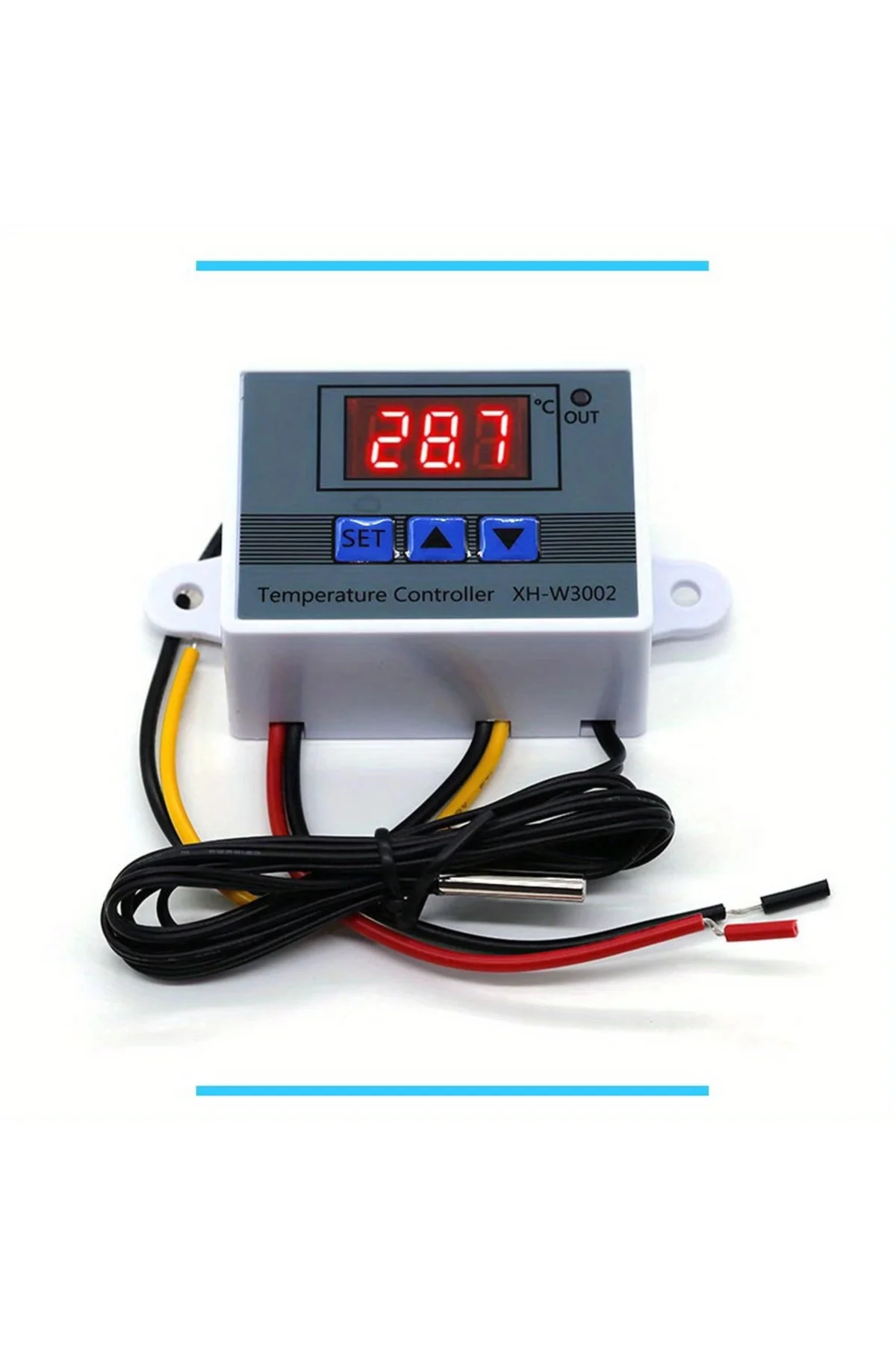Dijital Termostat Xh-w3002 Led Ekranlı Sıcaklık Kontrol Cihazı 22
