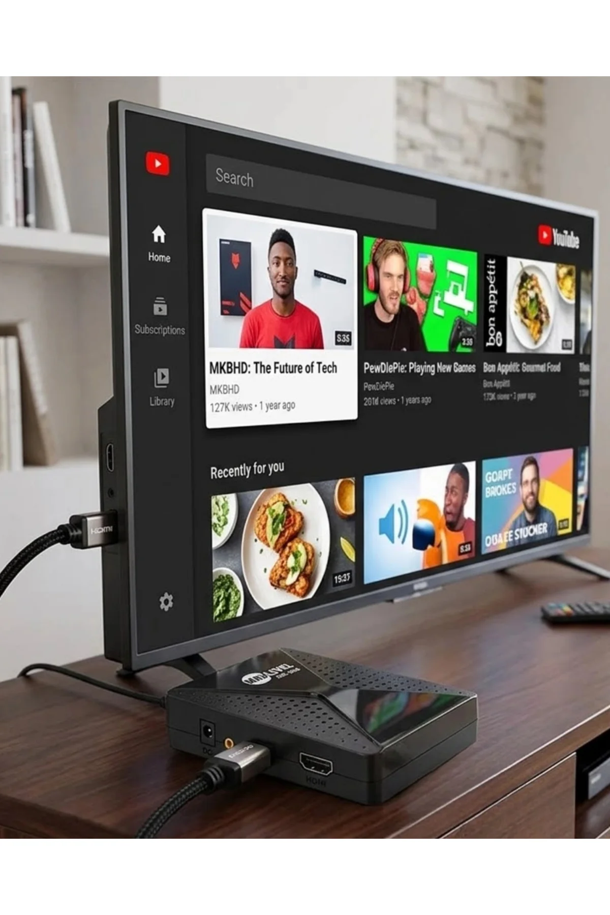 Dijital Uydu Receiver 1080p Hdmı Çıkışlı Kanal Güncellemeli