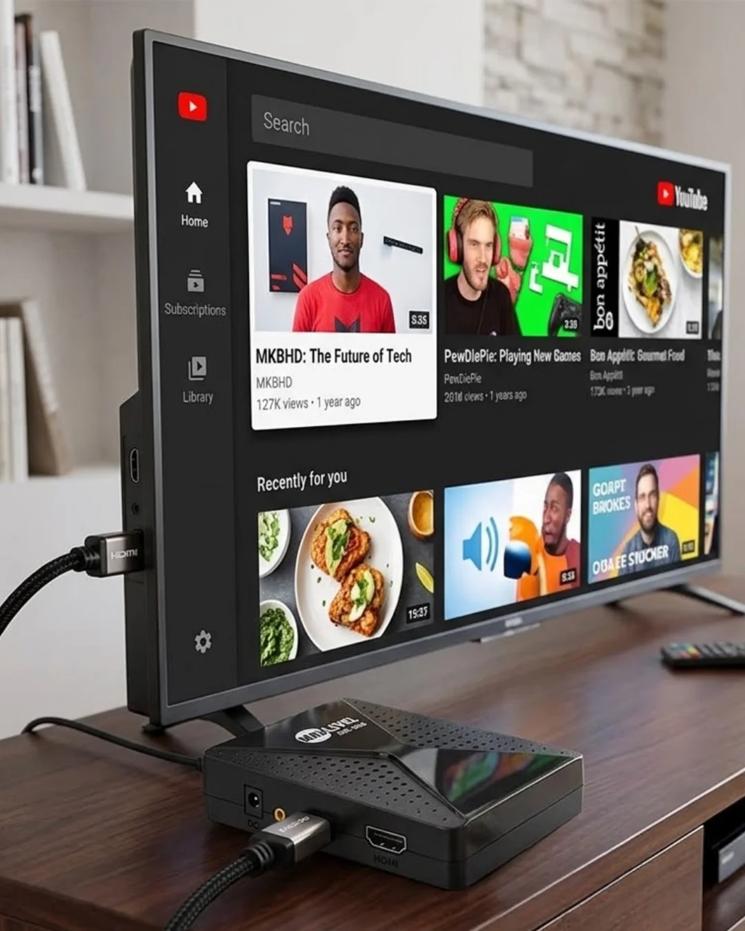 Dijital Uydu Receiver 1080P HDMI Çıkışlı Kanal Güncellemeli