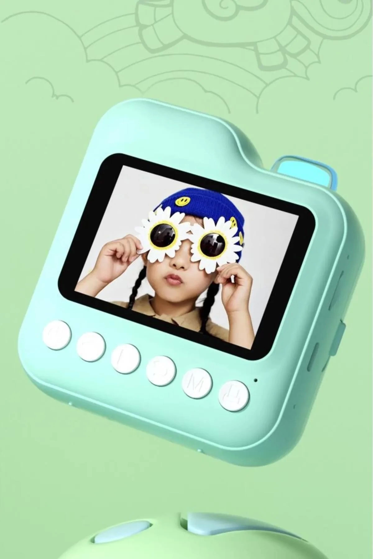 Dijital Video Kayıt Fotoğraf Çocuk Kamerası Anlık Termal Resim Ka