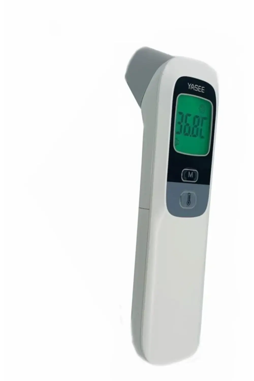 Dijital Yasee Ft-100b Alından Ölçer Temassız Ateş Ölçer Beyaz Pil