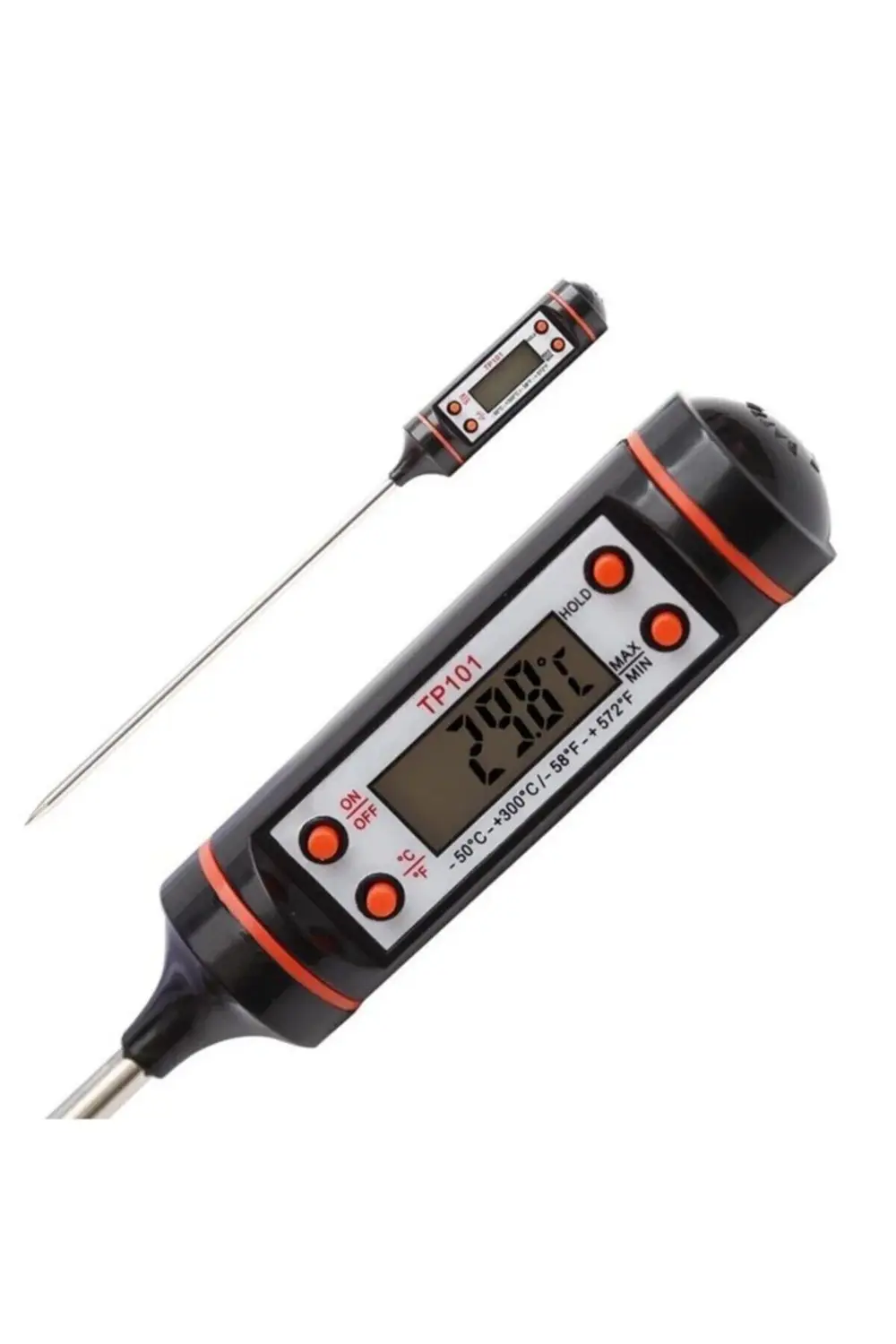 Dijital Yemek Gıda Mutfak Termometre Sıcaklık Ölçer Tp-101