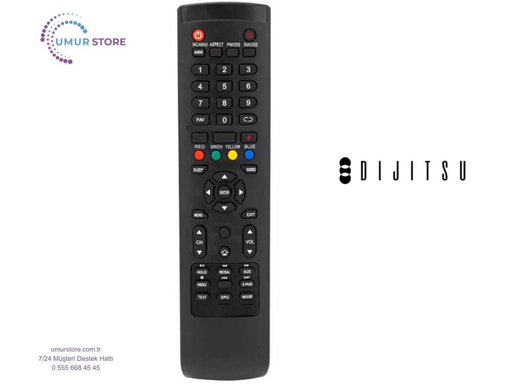 Dijitsu 40 D 8500 Uyumlu Smart Televizyon Kumandası