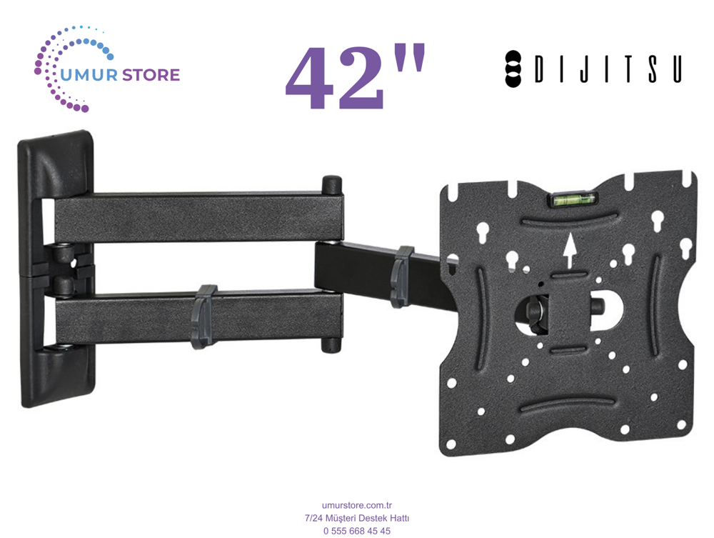 Dijitsu 42Ds9000 42 inç / 22”- 49” Lcd Led Televizyon Hareketli D