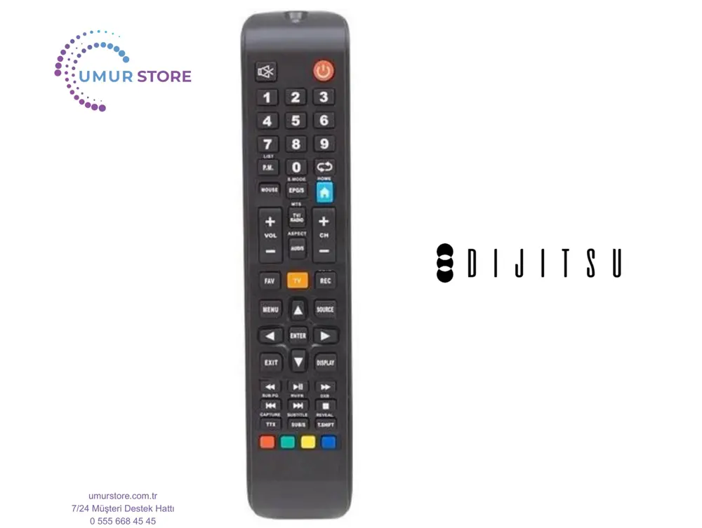 Dijitsu 50 DG 22000 Google TV Uyumlu Kumanda-Mikrofonsuz Dijitsu 50 DG 22000 Google TV Uyumlu Kumanda-Mikrofonsuz