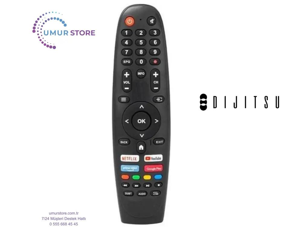 Dijitsu 50DS9800 Android Televizyon Kumandası Dijitsu 50DS9800 Android Televizyon Kumandası