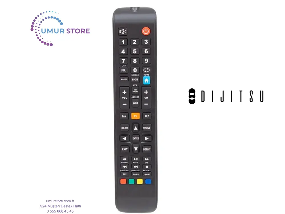 Dijitsu 50DS9800 Uyumlu Televizyon Kumandası-Ekonomik Dijitsu 50DS9800 Uyumlu Televizyon Kumandası-Ekonomik