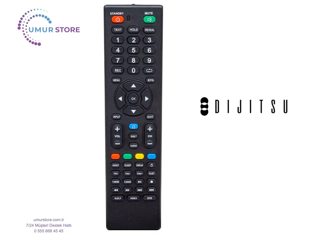 Dijitsu 55SA-55MA 4K Android Led Televizyon Kumandası Dijitsu 55SA-55MA 4K Android Led Televizyon Kumandası