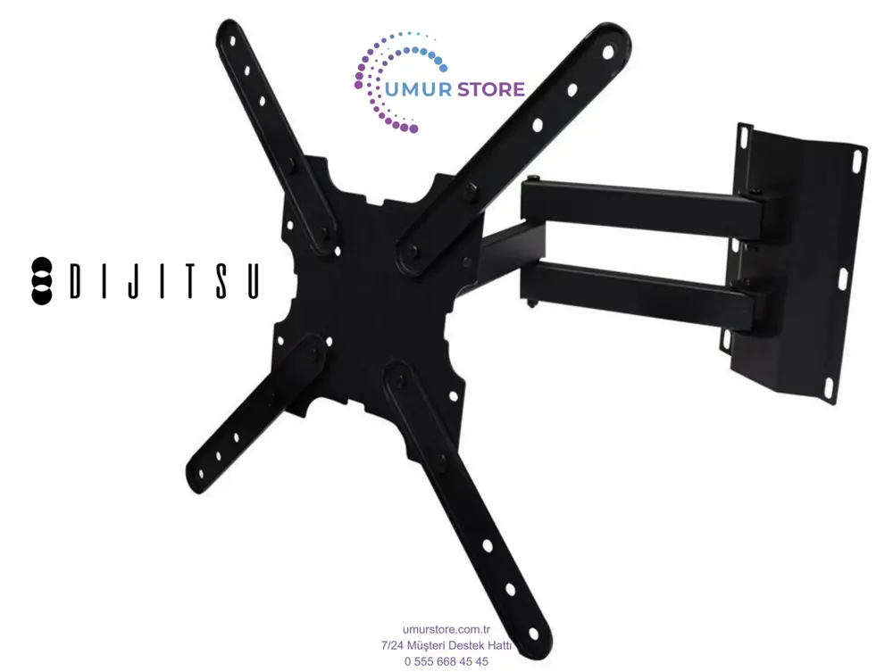 Dijitsu 58” (inç) Uyumlu Hareketli Oynar Led Televizyon Askı Apar Dijitsu 58” (inç) Uyumlu Hareketli Oynar Led Televizyon Askı Apar