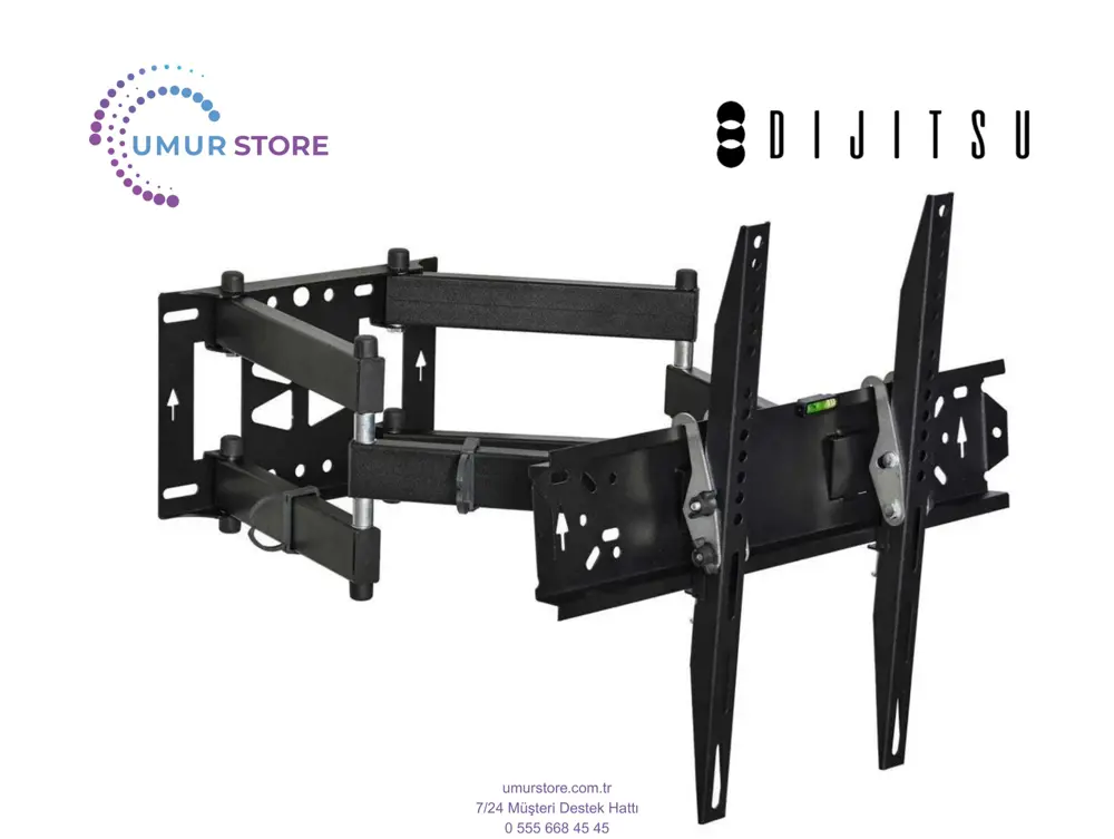 Dijitsu 70” inç Uyumlu Hareketli Televizyon Duvar Askı Aparatı-90 Dijitsu 70” inç Uyumlu Hareketli Televizyon Duvar Askı Aparatı-90