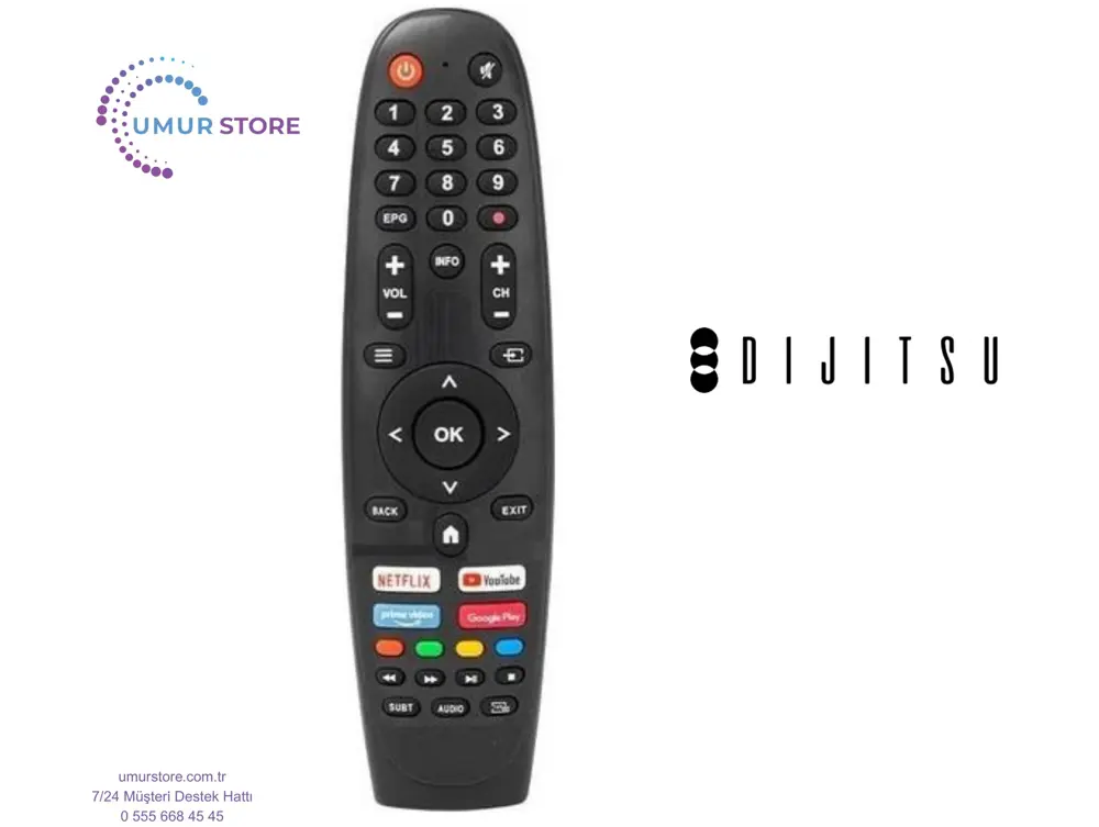 Dijitsu 75DS9800 Android Televizyon Kumandası