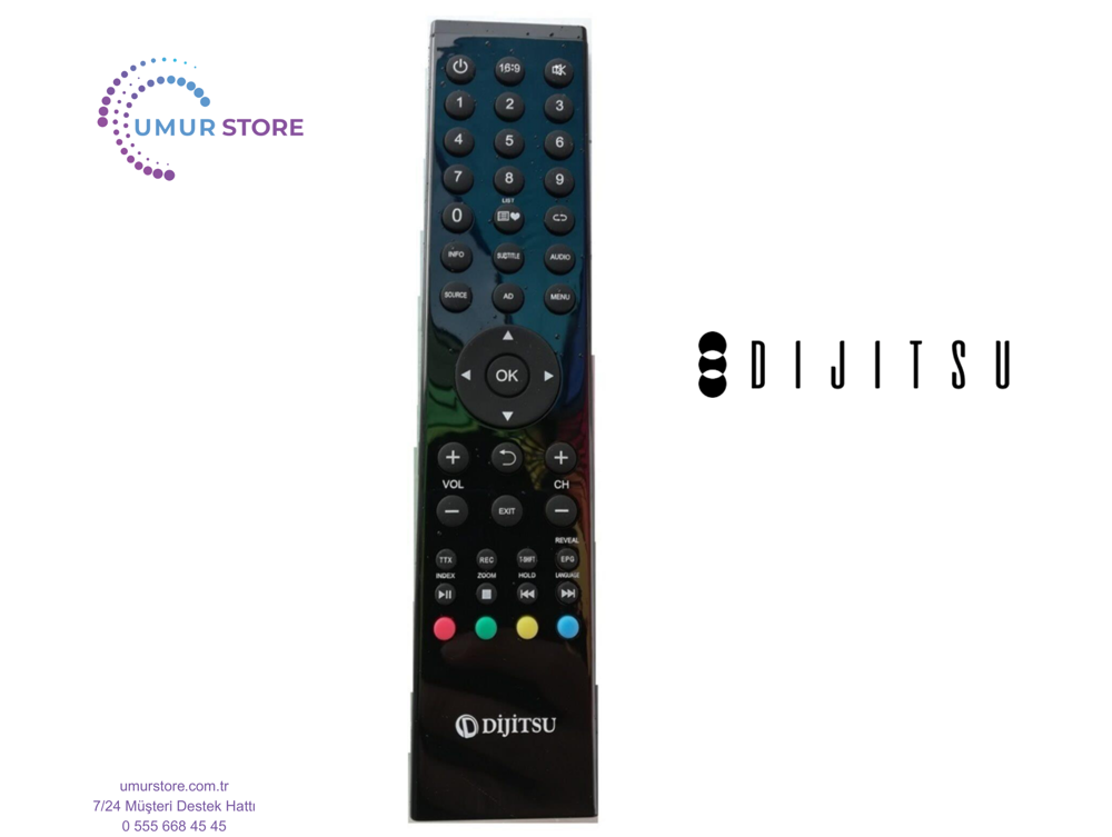 Dijitsu 86DS9800 Uyumlu Led Televizyon Kumandası Dijitsu 86DS9800 Uyumlu Led Televizyon Kumandası