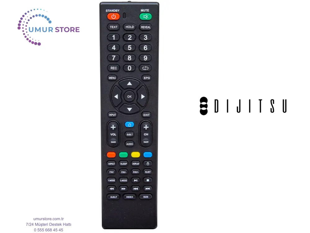 Dijitsu DJT55SA 4K Android Led Televizyon Kumandası Dijitsu DJT55SA 4K Android Led Televizyon Kumandası