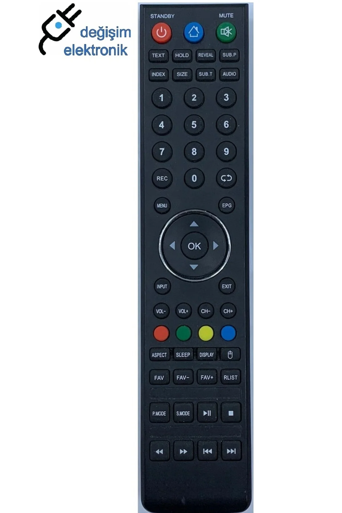 Dijitsu Djt55sa Android Led Tv Kumandası Dijitsu Djt55sa Android Led Tv Kumandası