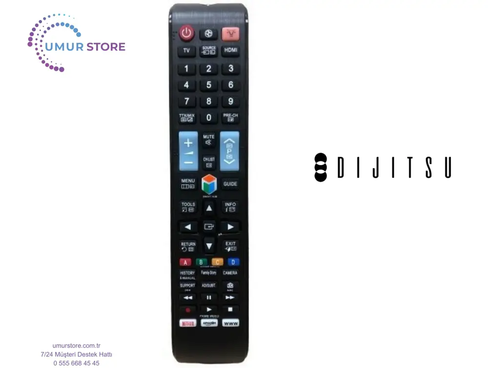 Dijitsu DJT55SH 4K Android Smart Led Televizyon Kumandası Dijitsu DJT55SH 4K Android Smart Led Televizyon Kumandası