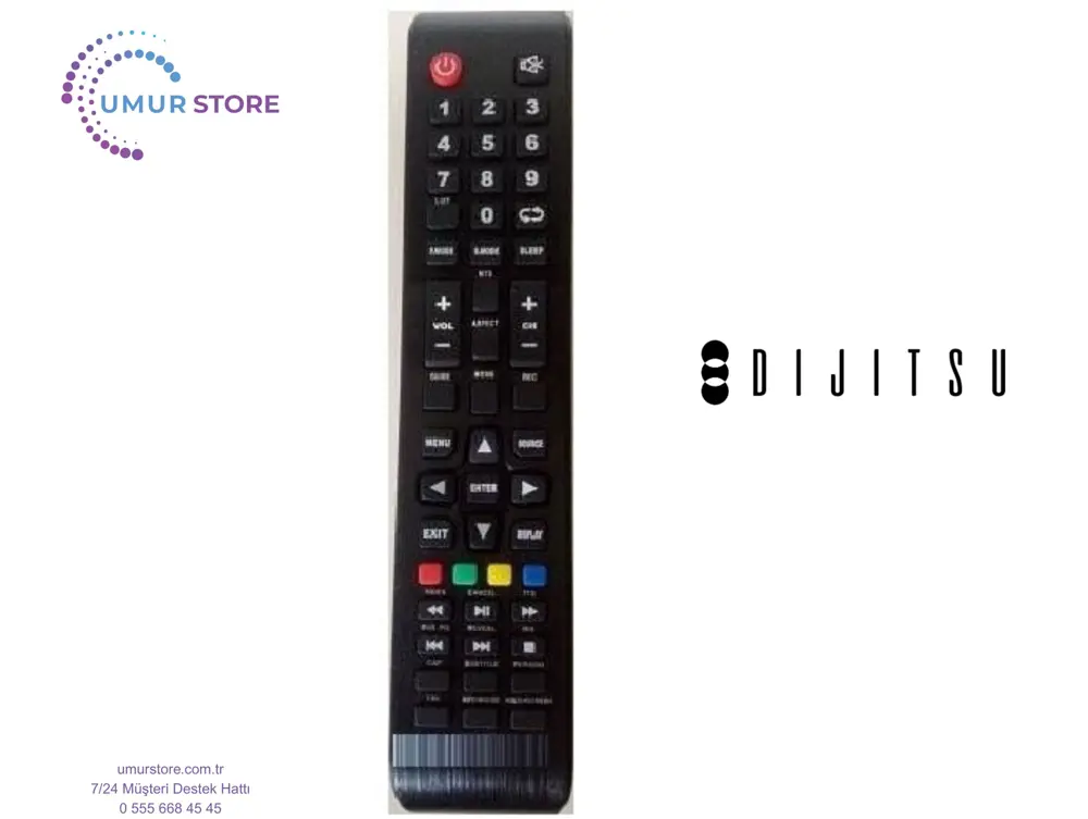 Dijitsu DJT55SH Uyumlu Smart Led Televizyon Kumandası Dijitsu DJT55SH Uyumlu Smart Led Televizyon Kumandası