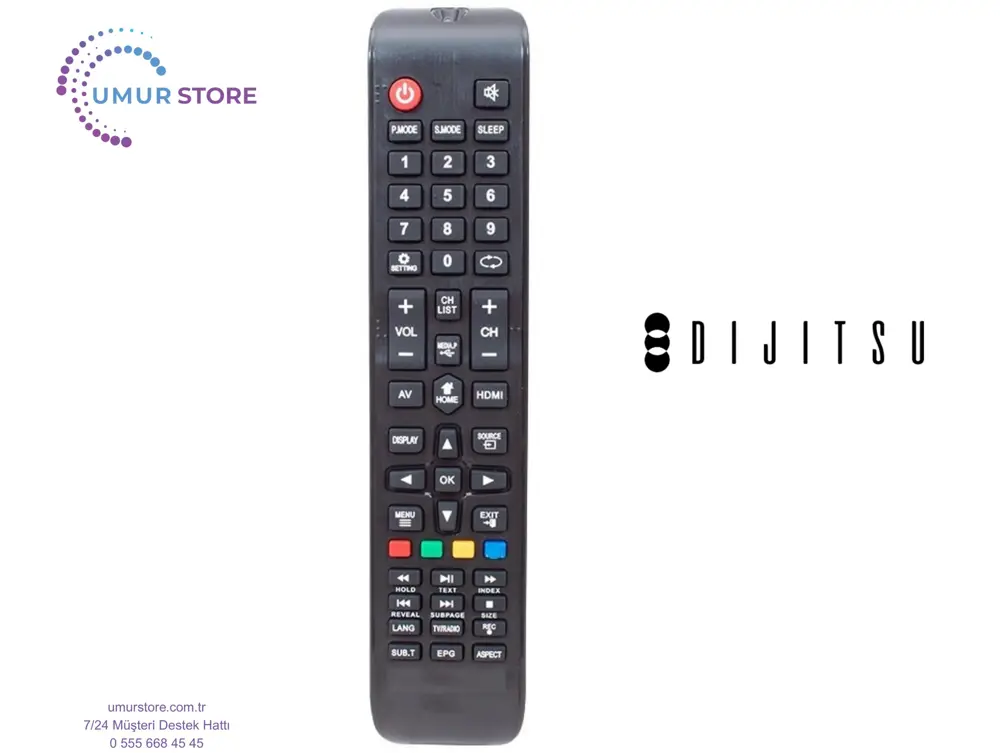 Dijitsu DJT65S 4K Smart Android Led Televizyon Kumandası Dijitsu DJT65S 4K Smart Android Led Televizyon Kumandası