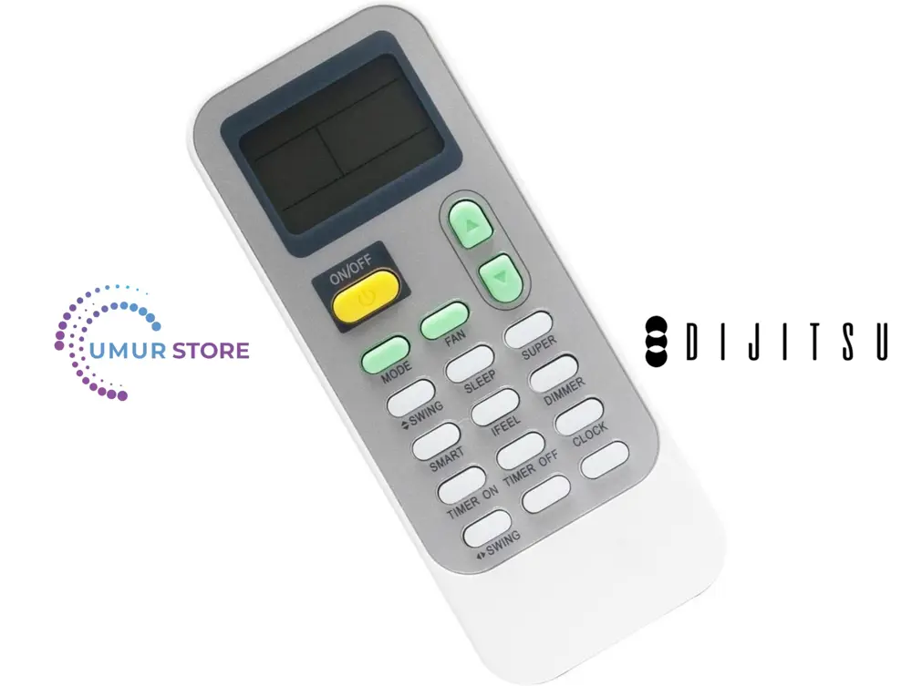 Dijitsu DMK 12000 Mobil Uyumlu Klima Kumandası Dijitsu DMK 12000 Mobil Uyumlu Klima Kumandası