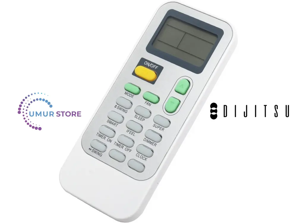 Dijitsu DMK 12000 Mobil Uyumlu Klima Kumandası Dijitsu DMK 12000 Mobil Uyumlu Klima Kumandası