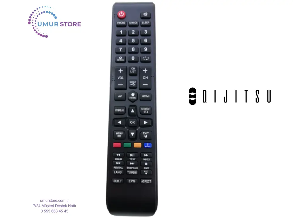 Dijitsu Megatron DJT55SH Android Smart Led Televizyon Kumandası Dijitsu Megatron DJT55SH Android Smart Led Televizyon Kumandası
