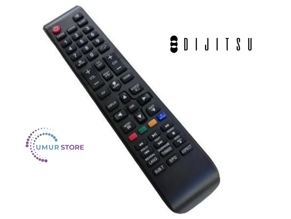 Dijitsu Model 43DS8500 Uyumlu Android Televizyon Kumandası Dijitsu Model 43DS8500 Uyumlu Android Televizyon Kumandası