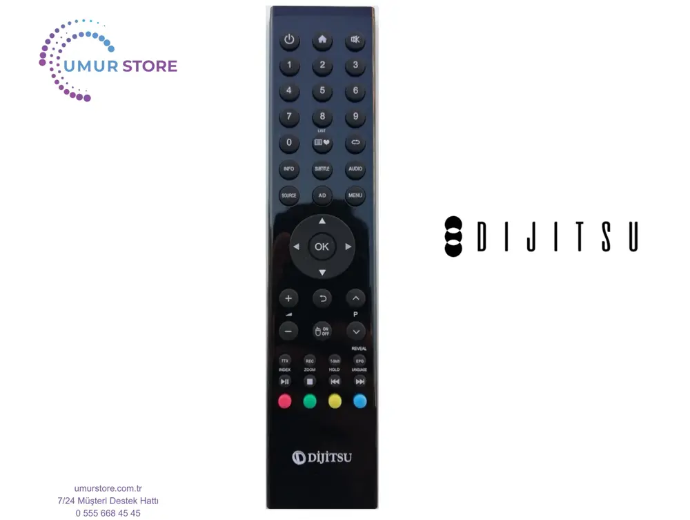 Dijitsu Orijinal 32DS8800 Smart Led Televizyon Kumandası Dijitsu Orijinal 32DS8800 Smart Led Televizyon Kumandası