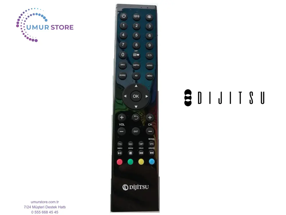 Dijitsu Orijinal 55DS8800 4K Android Smart Led Televizyon Kumanda