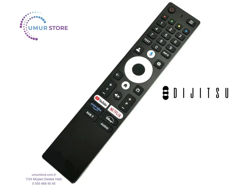 Dijitsu Uyumlu Model 50dg27000 Mikrofonlu Google Smart Televizyon