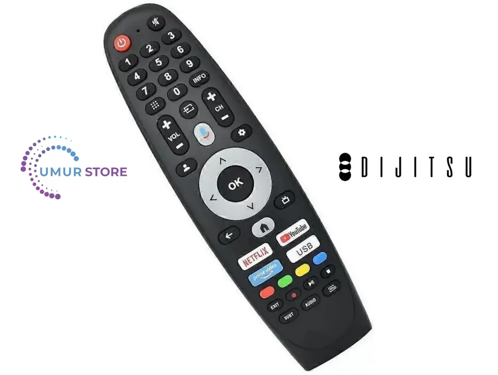 Dijitsu Uyumlu Model 50DG29000 Mikrofonlu Google Smart Televizyon