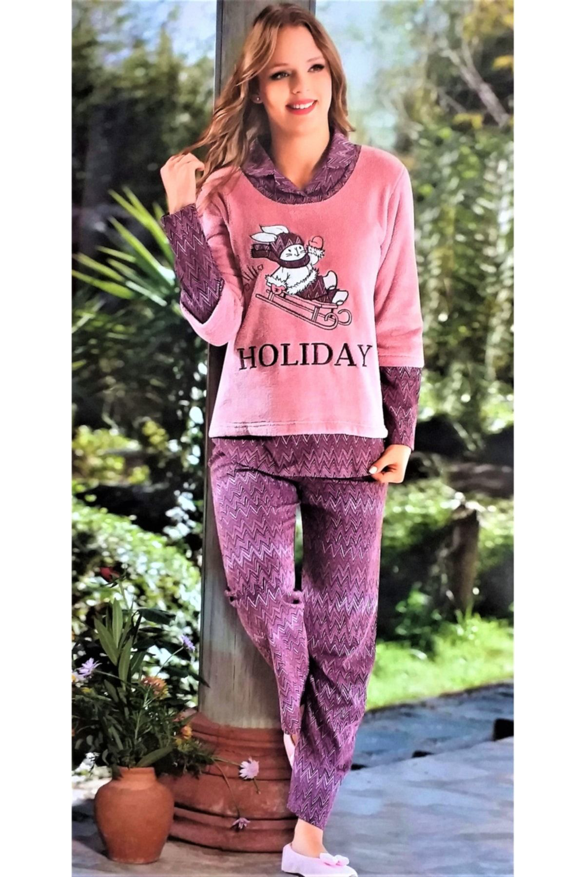 Dika Wellsoft Pamuklu Kadın Pijama Takımı