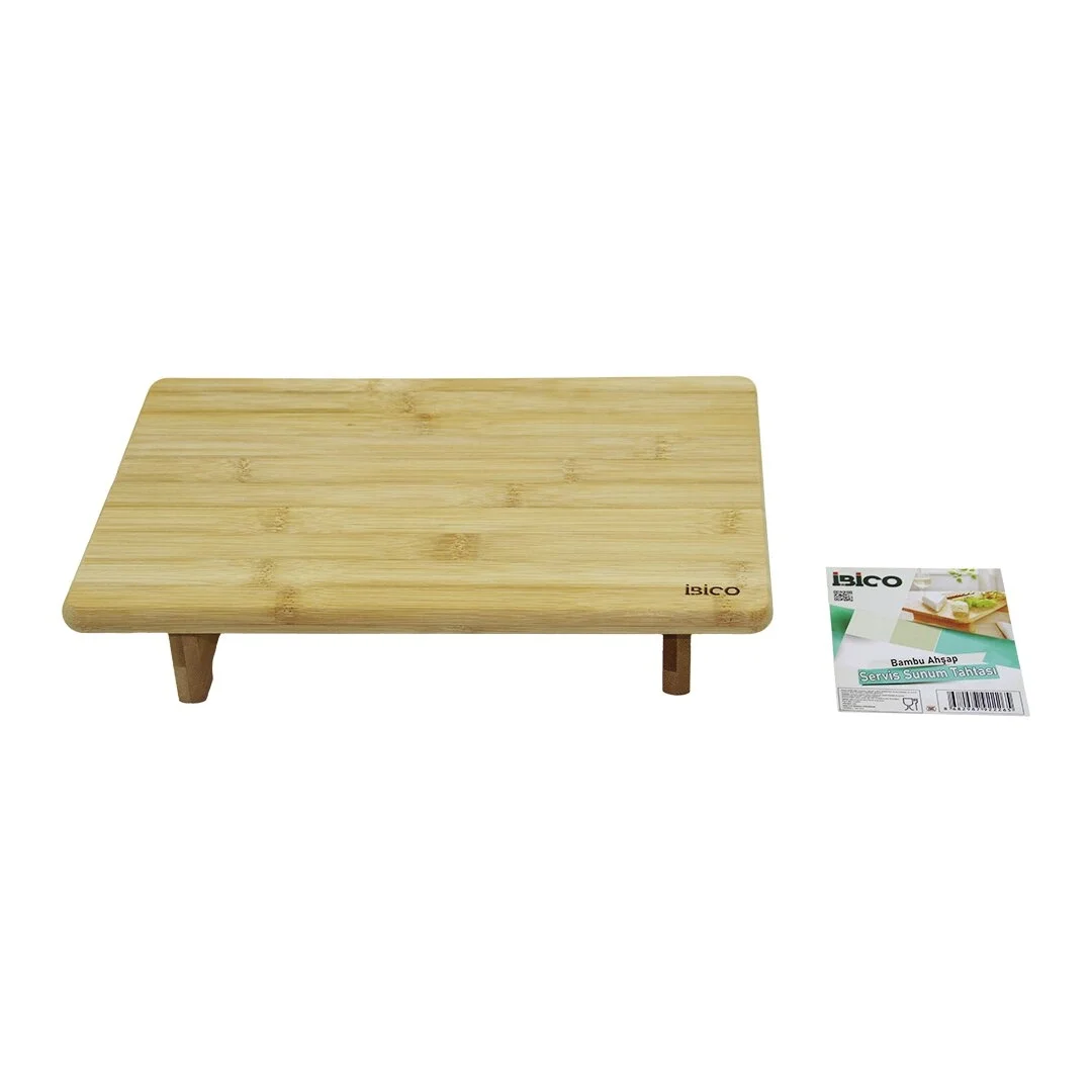 Dikdörtgen Ayaklı  Mini Sofra Model=32x21.5cm  Bambu Ahşap Kesim Panosu Bx40 Fiyatı, Yorumları ve Özellikleri