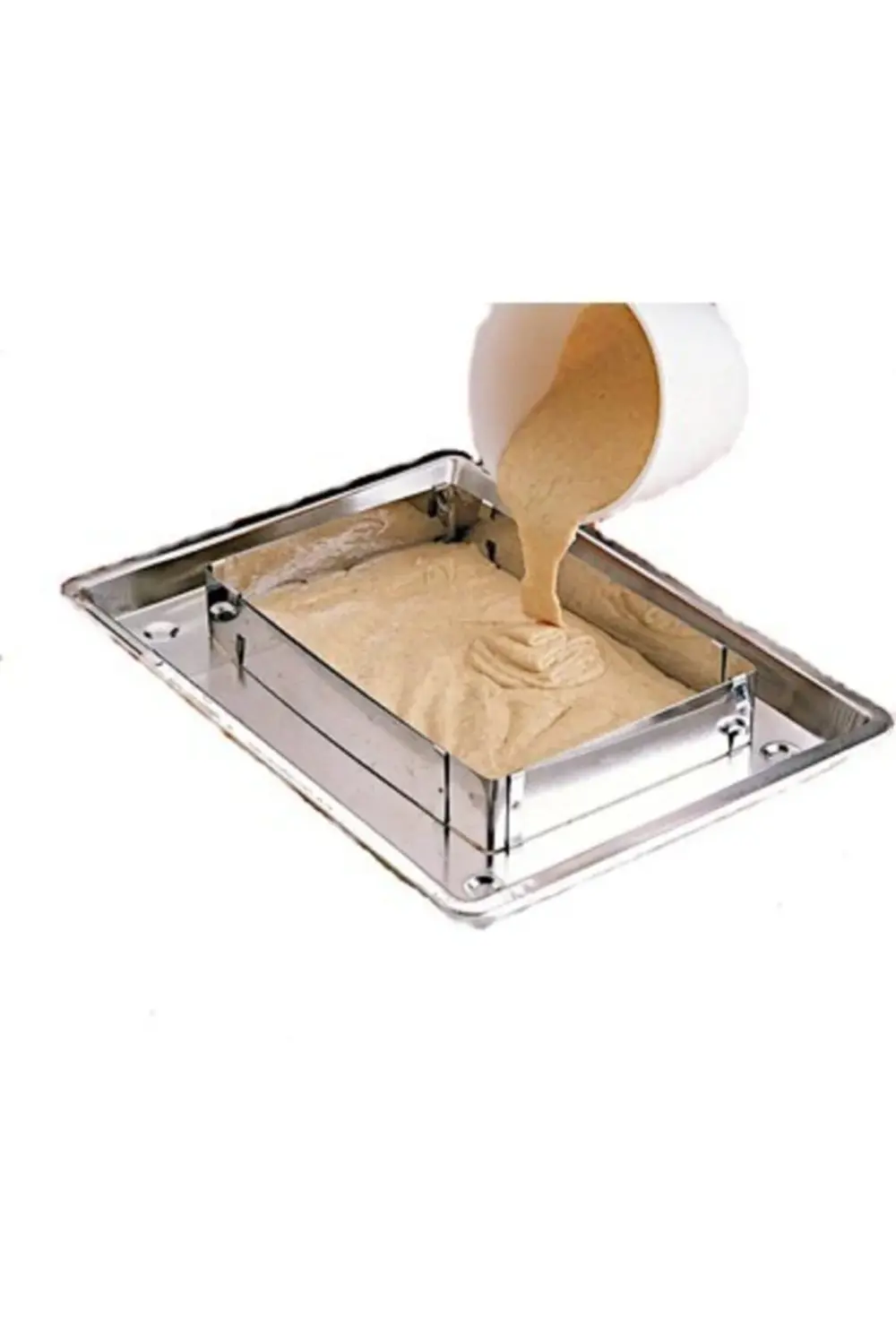 Nar Kalıp Dikdörtgen Ayarlanabilir Kek Kalıbı Model No-001