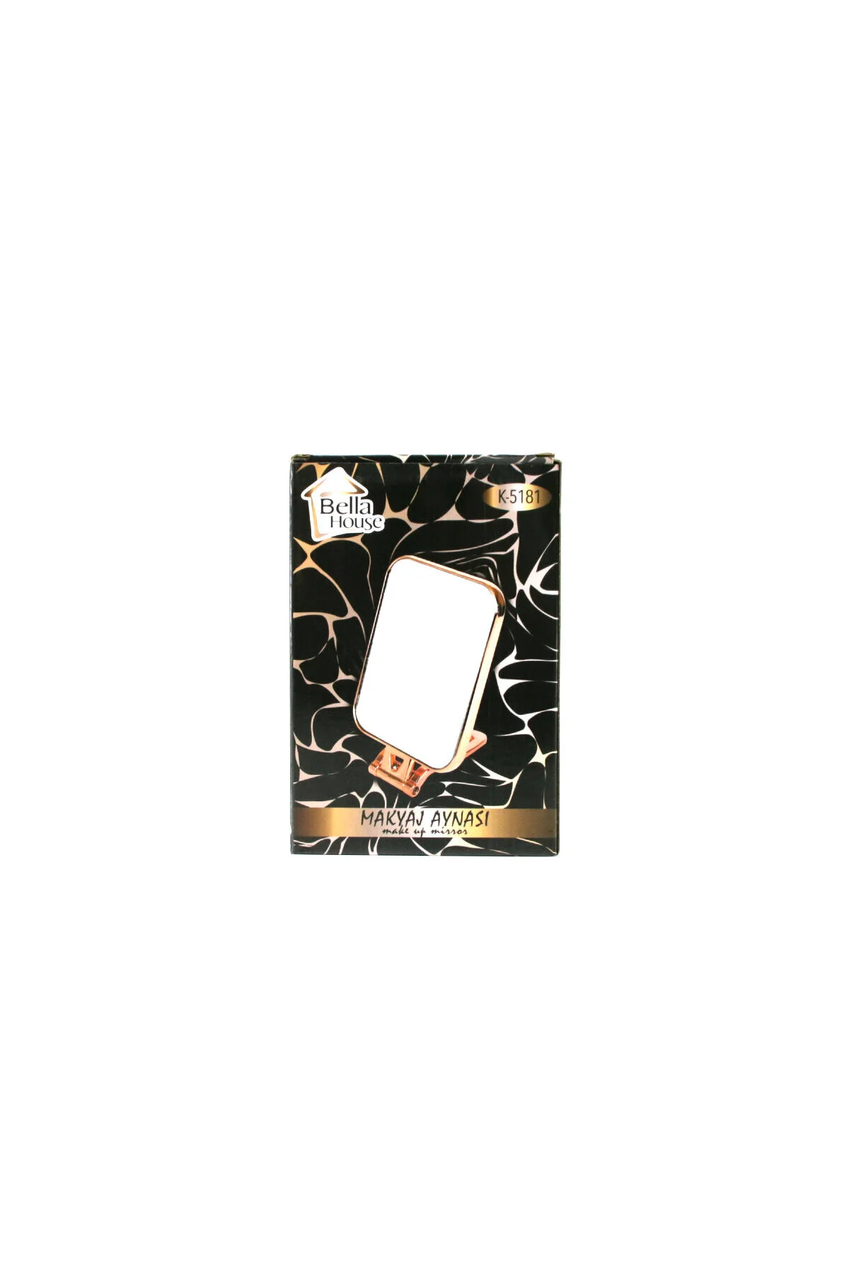 Dikdörtgen - Bakır 15X11.5CM Makyaj Aynası Çift Taraflı Katlanır Ayaklı Dikdörtgen - Bakır 15X11.5CM Makyaj Aynası Çift Taraflı Katlanır Ayaklı - Görsel 3